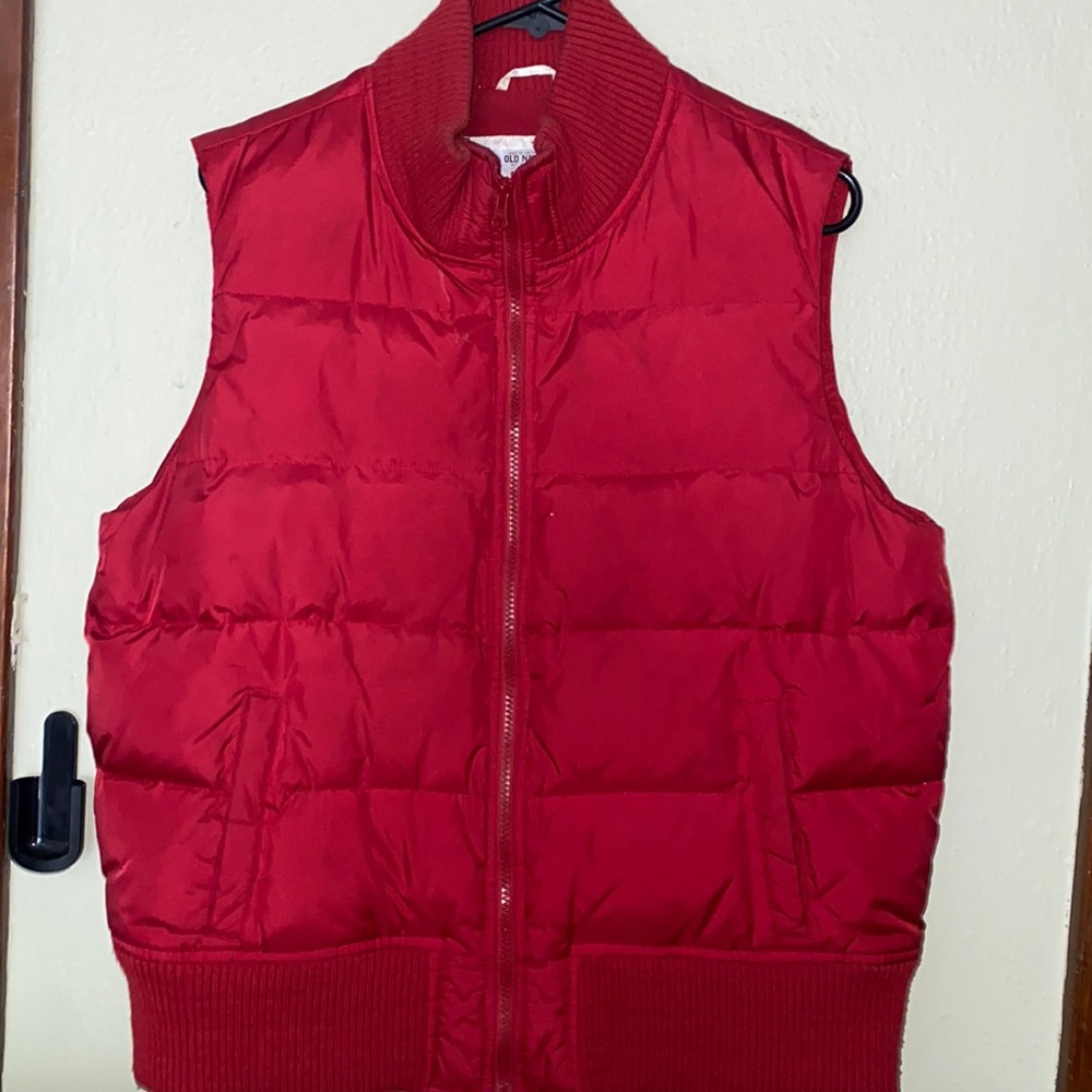 OLD NAVY Red jacket Vest